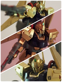 HG百式リバイブメッキ塗装4